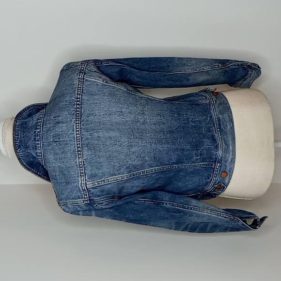 J. Crew Jackets & Coats Jcrew Indigo Womens Denim Jean Jacket 4